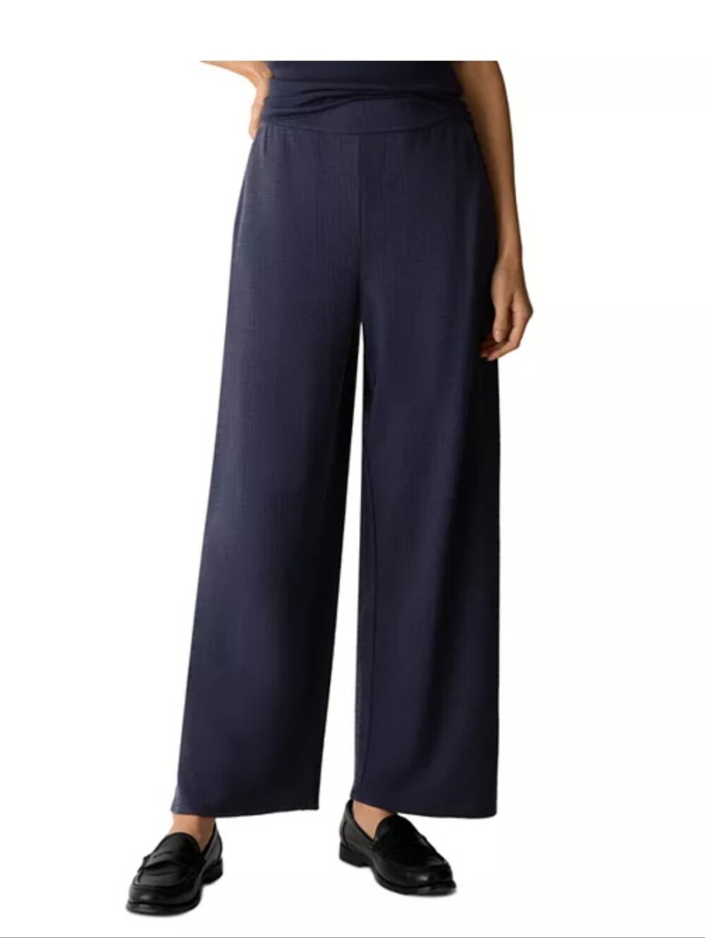 Eileen Fisher Straight Leg Ankle Pant